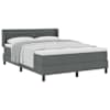 vidaXL Karbi vedrumadrats peaga Tumehall 200 x 160 cm kangas
