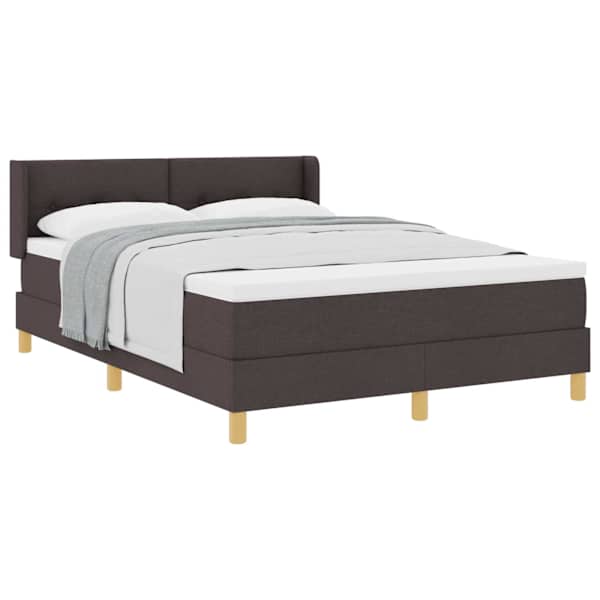 vidaXL Karbi vedrumadrats peaga Tume pruun 200 x 140 cm kangas