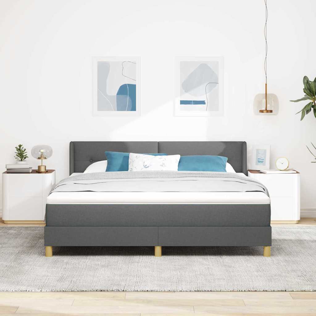 Box Spring voodi koos madratsiga Tumehall 180x200 cm Kangas