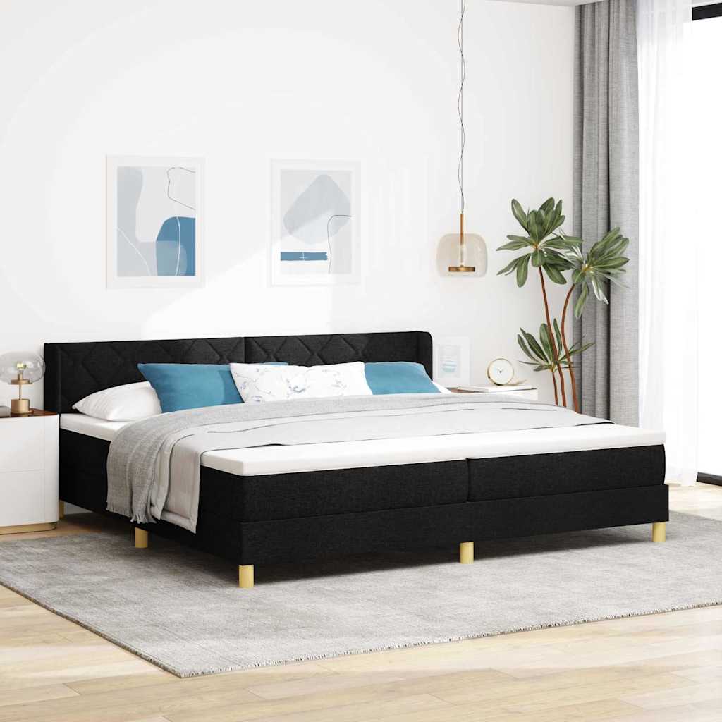 Karbi vedrumadrats peaga Must ja Valge 200 x 200 cm vaht