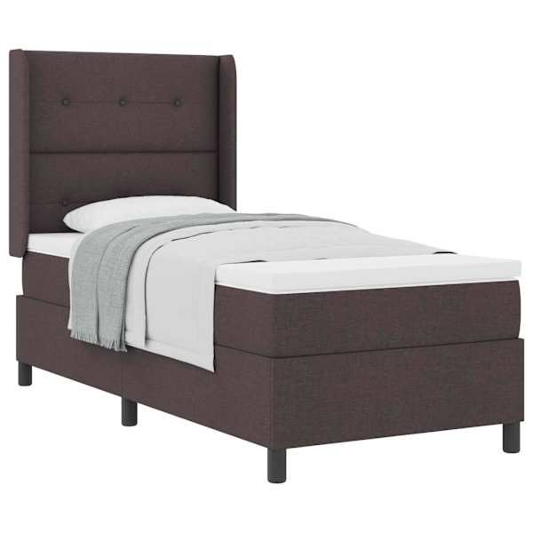 vidaXL Karbi vedrumadrats padjaga peaga Tume pruun 200 x 80 cm kangas