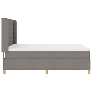 Postel s boxspringem s čelo Taupe 140 x 200 cm textil - obrázek 8