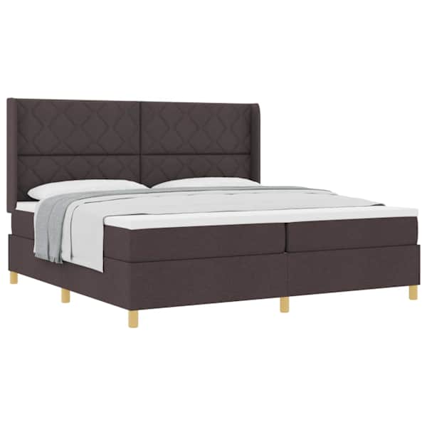 vidaXL Karbi vedrumadrats peaga Tume pruun 200 x 200 cm kangas
