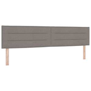 LED box pružinová postel s LED pásky Taupe 200 x 200 cm textil - obrázek 7