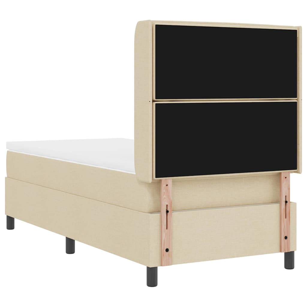 LED Box Spring Voodi madratsiga peaga cream 90 x 190 cm kangas 10 Kõik vajalik sinu aeda ja koju! LED Box Spring Voodi madratsiga peaga cream 90 x 190 cm kangas - Image 10