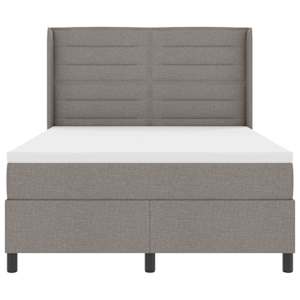 LED box pružinová postel s čelo Taupe 140 x 200 cm textil - obrázek 8