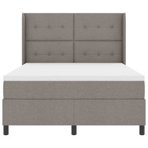 LED box pružinová postel s čelo Taupe 140 x 200 cm textil - obrázek 8