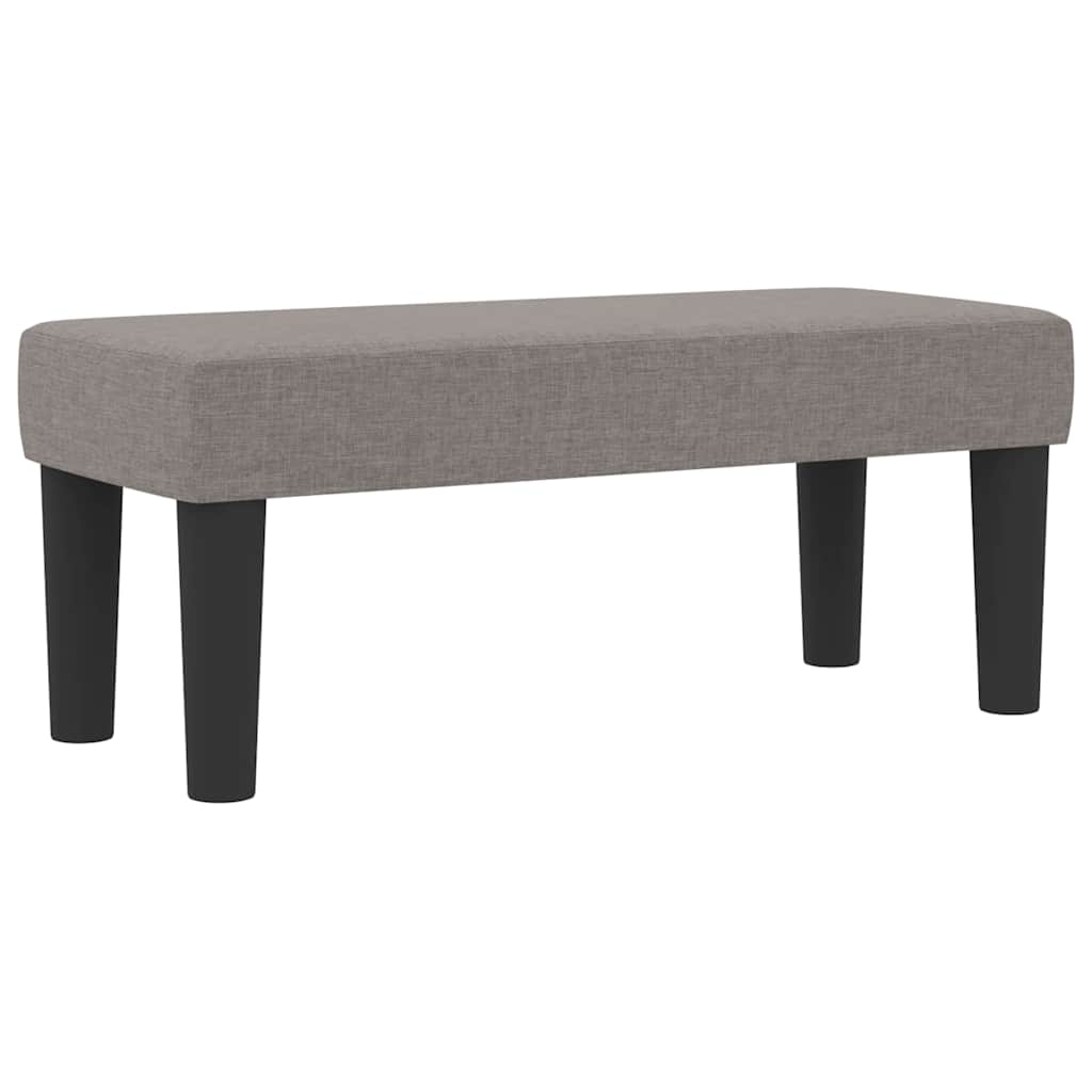 Postel s boxspringem s čelo Taupe 80 x 200 cm textil 3344027
