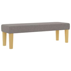 Postel s boxspringem s čelo Taupe 200 x 140 cm textil - obrázek 5