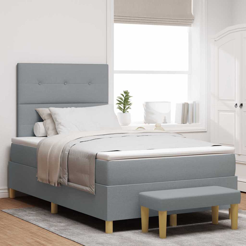 Karbi Spring Voodi Mattress & Pink Light Hall 120x200 cm Kangas