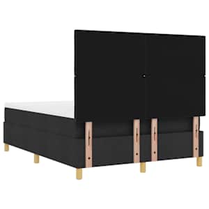 Postel s boxspringem s polštářem Černá 200 x 160 cm textil - obrázek 10