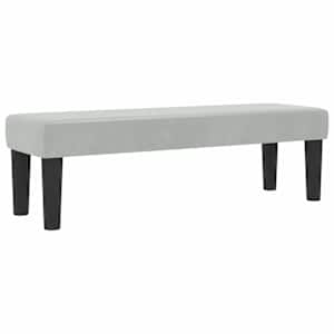 Postel s boxspringem s matrací Světle šedá 120 x 190 cm samet - obrázek 5
