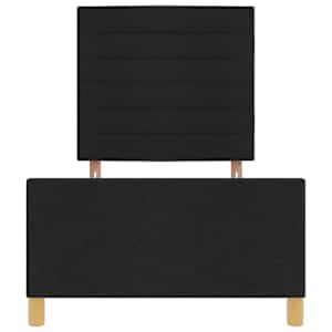Rám postele s čelo Černá 80 x 200 cm textil - obrázek 7