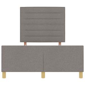 Rám postele s čelo Taupe 140 x 190 cm textil - obrázek 7