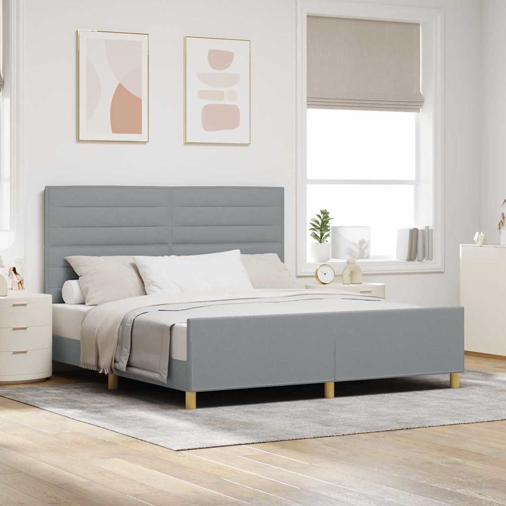 Voodiraam Heledas Hallis 180x200 cm Tekstiilist