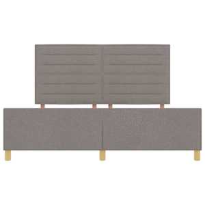Rám postele s čelo Taupe 180 x 200 cm textil - obrázek 7