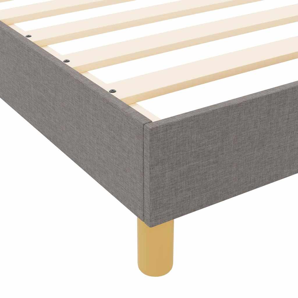 Rám postele s čelo Taupe 120 x 190 cm textil - obrázek 11