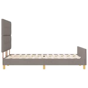Rám postele s čelo Taupe 160 x 200 cm textil - obrázek 8