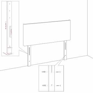Postel s boxspringem s čelo Tmavě šedá 120 x 200 cm samet - obrázek 14