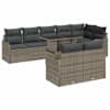 vidaXL Aia Diivanikomplekt 9 tk Hall Pol&uuml; Rattan