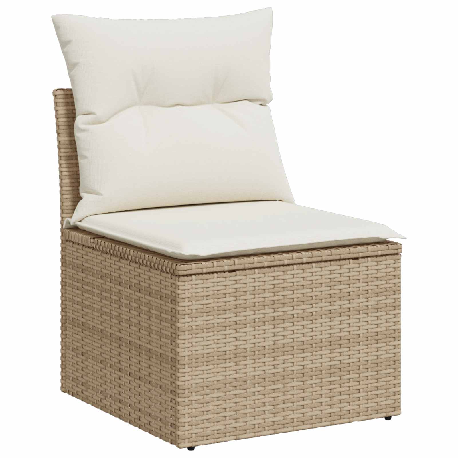 6 Stk Have Sofa Sæt med Puder Beige Poly Rattan 7 8721288392732 wbg