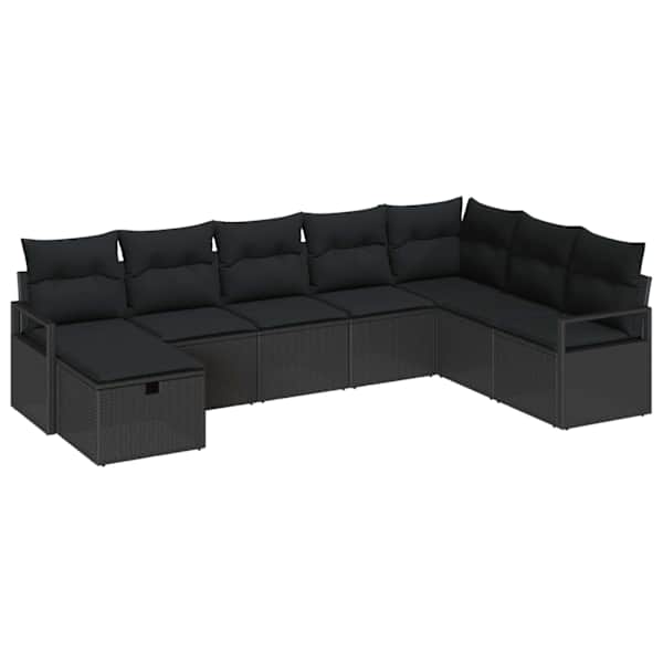 vidaXL Diivanikomplekt 6 tk pol&uuml;rotang