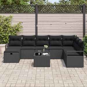 Set pohovek s polštářem 6 pcs polyratan - obrázek 3
