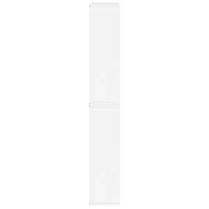 Boční skříňky 4 ks "ODDA" Bílá 40x24x79 cm Borovicový masiv - obrázek 7
