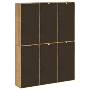 Boční skříňky 6 ks "ODDA" 40x24x79 cm Borovicový masiv - obrázek 8