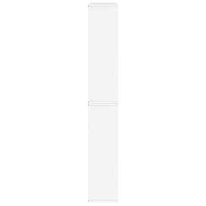 Boční skříňky 5 ks "ODDA" Bílá 40x24x79 cm Borovicový masiv - obrázek 7