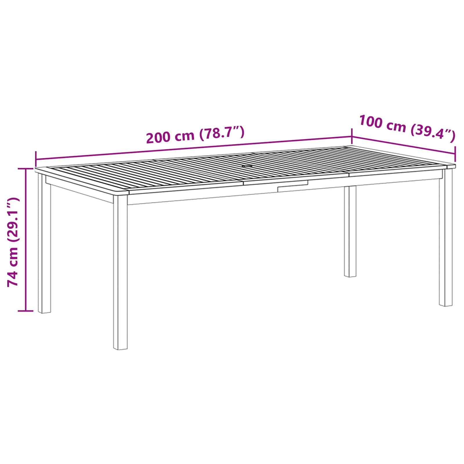 Aia söögilaudade komplekt 9 pcs Must Tugev akatsiapuu 10 Kõik vajalik sinu aeda ja koju! Aia söögilaudade komplekt 9 pcs Must Tugev akatsiapuu - Image 10