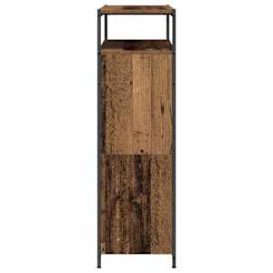 Skříň na obuv Staré dřevo 100 x 34 x 112 cm kompozitní dřevo - obrázek 7