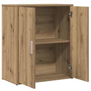 Servírovací skříň 2 pcs Artisanový dub 60 x 31 x 70 cm - obrázek 5
