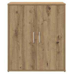 Servírovací skříň 2 pcs Artisanový dub 60 x 31 x 70 cm - obrázek 7
