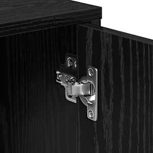 Servírovací skříň 2 pcs Černý dub 60 x 31 x 70 cm - obrázek 10