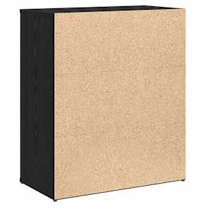 Servírovací skříň 2 pcs Černý dub 60 x 31 x 70 cm - obrázek 9