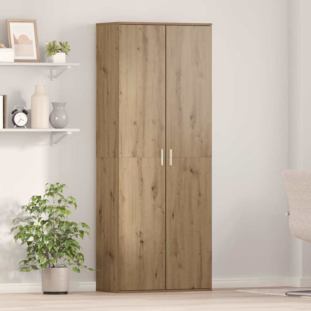 Kõrge kapp Käsitöölised tamm 70x35x180 cm Tehispuu