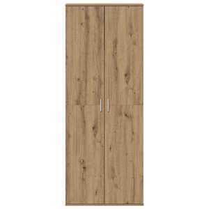 Vysoký bufet Artisanový dub 70 x 33,5 x 180 cm kompozitní dřevo - obrázek 6