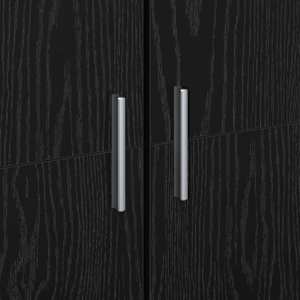 Highboard Černý dub 60 x 35 x 180 cm Kompozitní dřevo - obrázek 10