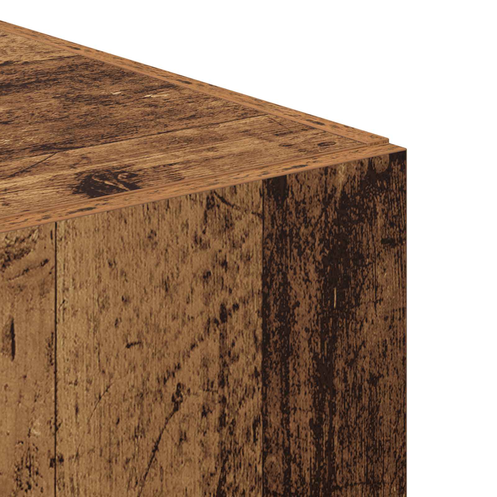Vysoký bufet 2 pcs Staré dřevo 50 x 42,5 x 185 cm - obrázek 11