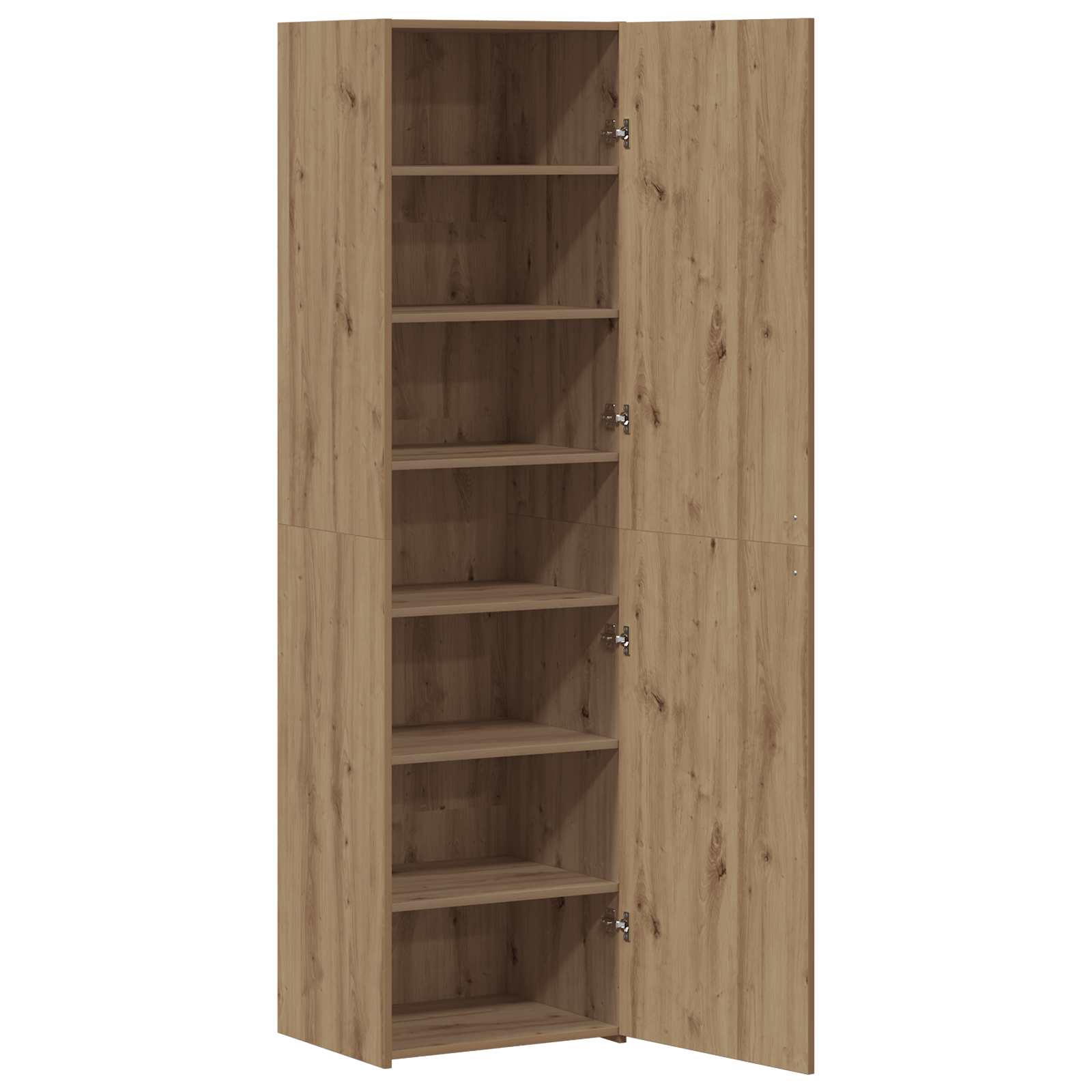 Highboard 2 szt. Dąb rzemieślniczy 50 x 42,5 x 185 cm
