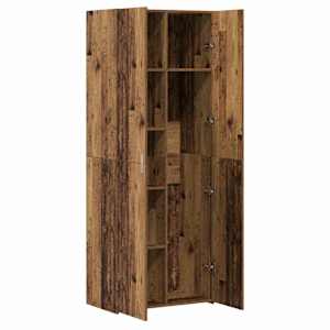 Vysoký bufet Staré dřevo 70 x 42,5 x 185 cm - obrázek 5