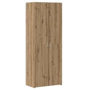 Vysoký bufet Artisanový dub 70 x 42,5 x 185 cm - obrázek 2
