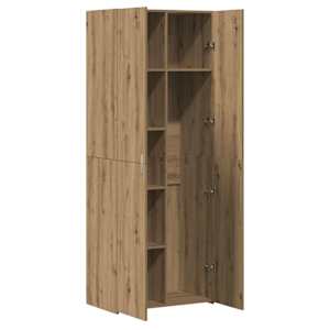 Vysoký bufet Artisanový dub 70 x 42,5 x 185 cm - obrázek 5