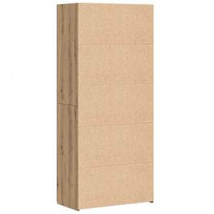 Vysoký bufet 2 pcs Artisanový dub 80 x 42 x 185 cm - obrázek 10