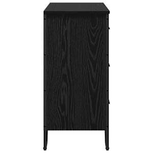 Příborník se zásuvkou 2 pcs Černý dub 91 x 35,5 x 74,5 cm - obrázek 7