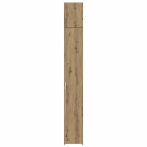 2-dílná úložná skříň se policemi 2 pcs Dub artisan - obrázek 7