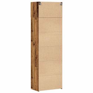 Úložná skříňka 2 pcs Staré dřevo 70 x 42,5 x 185 cm - obrázek 10