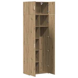 Úložná skříňka 3 pcs Artisanový dub - obrázek 5