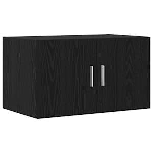 Úložná skříňka 2 pcs Černý dub 70 x 42,5 x 185 cm - obrázek 7